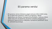 Skaidrės. Europos sąjungos parama verslui 2 puslapis
