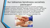 Socialinės paslaugos pristatymas 5 puslapis