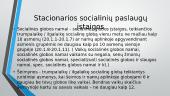Socialinės paslaugos pristatymas 9 puslapis