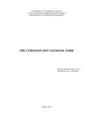 The Curonian Spit National Park