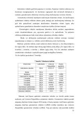 Migrantai Lietuvos Respublikoje ir Kauno apskrityje 2000-2014 metais 11 puslapis