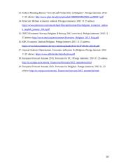 Belgijos tarptautinės ekonomikos trūkumai, privalumai, problemos ir poveikis ES šalių ekonomikai 11 puslapis