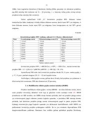 UAB „X“ investicinis projektas 11 puslapis