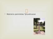 Maironio gyvenimas ir kūryba skaidrės 12 puslapis