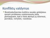 Konflikto samprata, pasekmės ir valdymas 11 puslapis