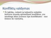 Konflikto samprata, pasekmės ir valdymas 14 puslapis