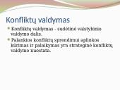 Konflikto samprata, pasekmės ir valdymas 16 puslapis