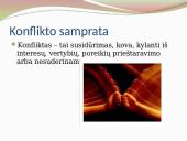 Konflikto samprata, pasekmės ir valdymas 3 puslapis