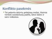 Konflikto samprata, pasekmės ir valdymas 8 puslapis