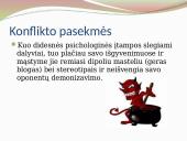 Konflikto samprata, pasekmės ir valdymas 9 puslapis