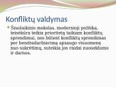 Konflikto samprata, pasekmės ir valdymas 10 puslapis
