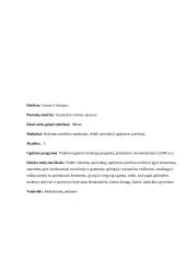 Ilgalaikis Gamta ir Žmogus planas 2 puslapis