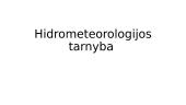 Hidrometeorologijos tarnyba skaidrės