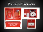 Gaisrų gesinimo medžiagos, priemonės ir būdai 19 puslapis