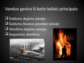 Gaisrų gesinimo medžiagos, priemonės ir būdai 6 puslapis