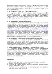 Politikos formavimas ES 3 puslapis