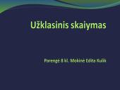 Užklasinis skaitymas