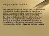 Tradicinis viešojo administravimo modelis 14 puslapis