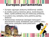 Europos Sąjungos valdžios institucijos ir Lietuva 3 puslapis