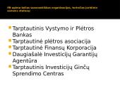 Tarptautinių finansinių organizacijų įsteigimas 12 puslapis