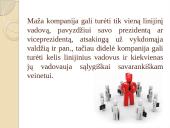 Linijinė valdymo struktūra 10 puslapis