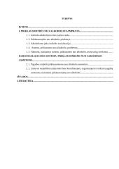 Asmenų, priklausomų nuo alkoholio, resocializacijos galimybės 2 puslapis