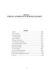 Stresas, jo priežastys ir būdai jį įveikti 2 puslapis