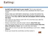 Dining etiquette 9 puslapis