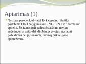 Ligos progresavimas esant gimdos kaklelio intraepiteliniams navikams 15 puslapis