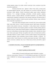 Eksporto politika, jos įgyvendinimo kryptys ir priemonės individualioje įmonėje „Dalduva“ 9 puslapis