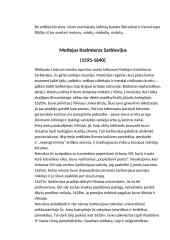 Žmogaus ir pasaulio prieštaringumas baroko epochoje 2 puslapis