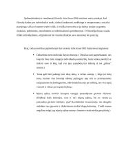 Apie individualumą, kaip vieną iš gerovės elementų 4 puslapis