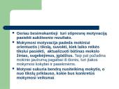 Mokymosi motyvacija. Teorijos 16 puslapis