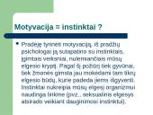 Mokymosi motyvacija. Teorijos 4 puslapis