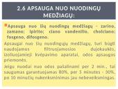 Apsauga nuo jonizuojančios spinduliuotės ir nuo nuodingų medžiagų poveikio 20 puslapis
