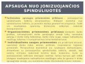 Apsauga nuo jonizuojančios spinduliuotės ir nuo nuodingų medžiagų poveikio 9 puslapis