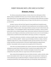 Refleksija „Išeiname į pensiją“