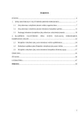 Klaipėdos valstybinio jūrų uosto rinkodaros komplekso sandaros tyrimas 2 puslapis