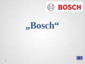 Prezentacija apie "Bosch"