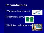 Halogenų panaudojimas visuomenėje 7 puslapis