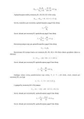 Nuolatinės srovės grandinės su mišriai jungtais imtuvais parametrų skaičiavimas 2 puslapis