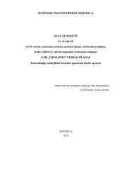 UAB ,,Čipolinas" verslo planas