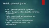 Šarminiai metalai skaidrės 15 puslapis