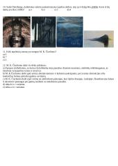 Testas apie M.K.Čiurlionį 8-10 kl. 2 puslapis