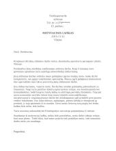 Motyvacinis laiškas pavyzdys