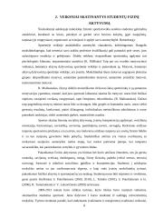 Studentų fizinį aktyvumą skatinantys veiksniai 8 puslapis