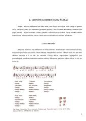 Lietuvių liaudies dainos referatas 4 puslapis