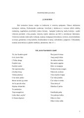 Lietuvių liaudies dainos referatas 5 puslapis