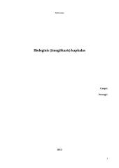 Biologinis (žmogiškasis) kapitalas