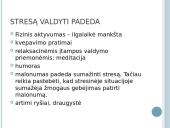 Stresas ir jo įveikimas skaidrės 11 puslapis